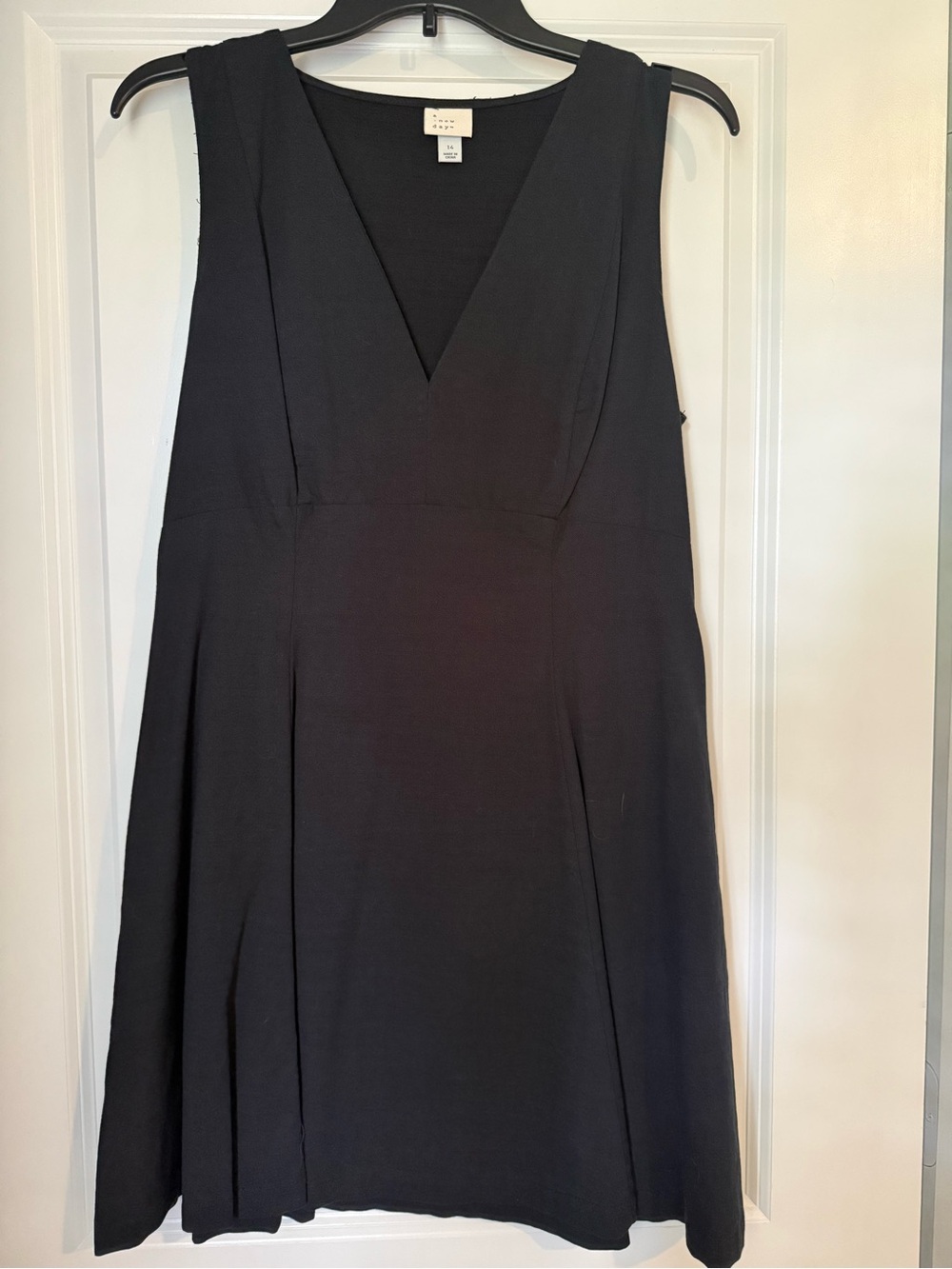 a new day Black V-Neck Sleeveless Dress